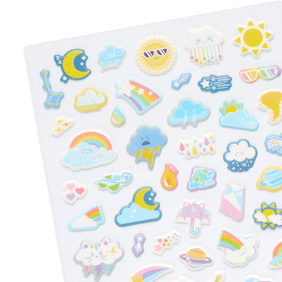 Stickiville Weather Pals Stickers - My Little Thieves