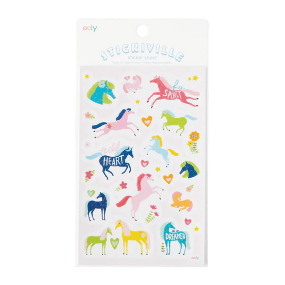 Stickiville Wild Horses Stickers - My Little Thieves