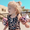 Rose Gold Leopard Inflatable Armbands -0-2 years