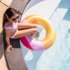 Rainbow Swim Ring 90 cm pool inflatable