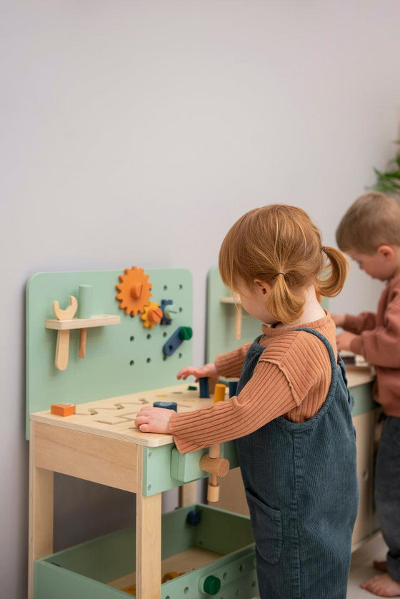 Wooden Work Bench - My Little Thieves