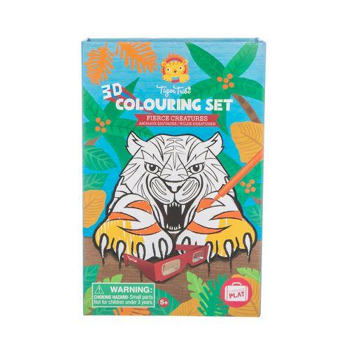 3D Colouring Set - Fierce Creatures - My Little Thieves