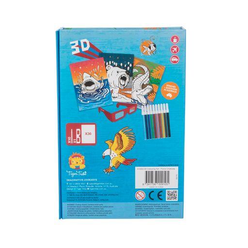 3D Colouring Set - Fierce Creatures - My Little Thieves