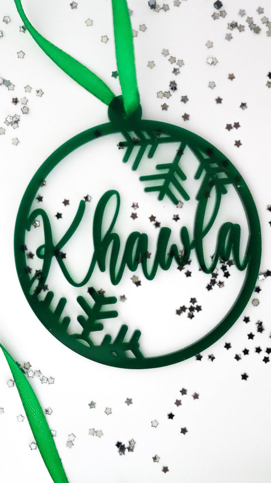 Personalized Christmas Bauble - My Little Thieves