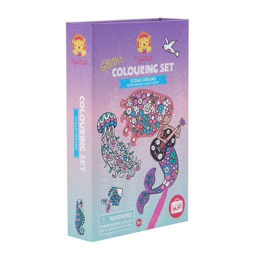 Glitter Colouring Set Ocean Dreams - My Little Thieves