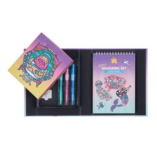 Glitter Colouring Set Ocean Dreams - My Little Thieves