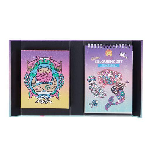 Glitter Colouring Set Ocean Dreams - My Little Thieves