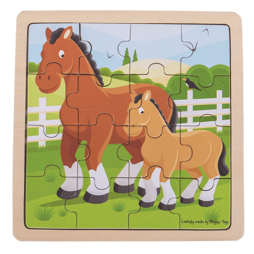 Horse & Foal Puzzle - My Little Thieves