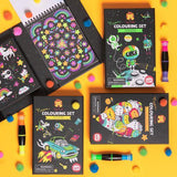 Neon Coloring Set - Unicorns & Friends - My Little Thieves