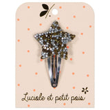 Star Hair Clip - Bronze Rhinestones - My Little Thieves