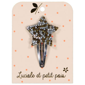 Star Hair Clip - Bronze Rhinestones - My Little Thieves