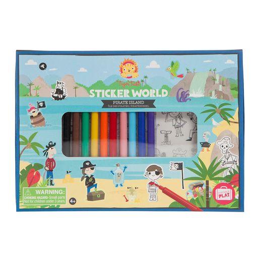 Sticker World - Pirate Island - My Little Thieves